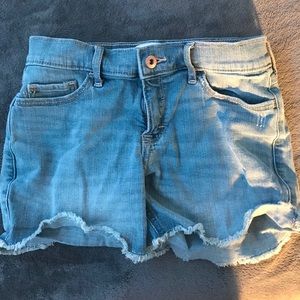 girls jean shorts